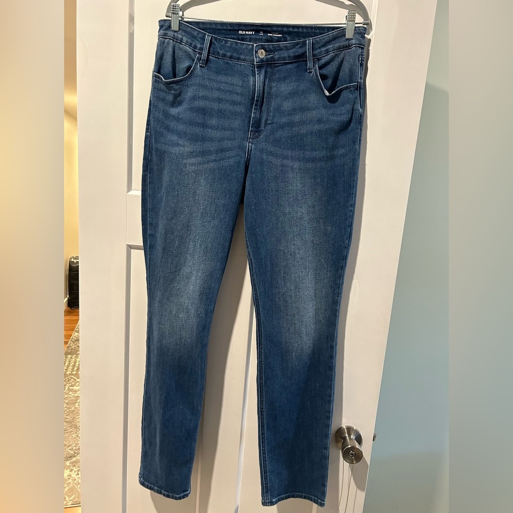 Old Navy WOW straight jeans 14L